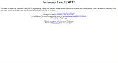 Desktop Screenshot of howto.astronomy.net
